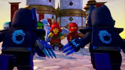 [Ninjas grunting] - LEGO Ninjago: Dragons Rising