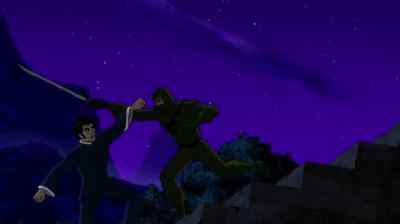 [ninjas yelling] - Batman: Soul of the Dragon