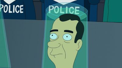 Nixon The one secret no one ever suspected - Futurama: Into the Wild Green Yonder
