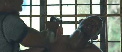 Nkosi come on, I'm going to shoot you man.
I don't mind pulling this trigger, right here right now. - Alleyway