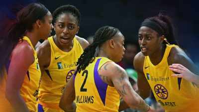 Nneka Ogwumike,
she is power forward for the LA Sparks - Power of the Dream