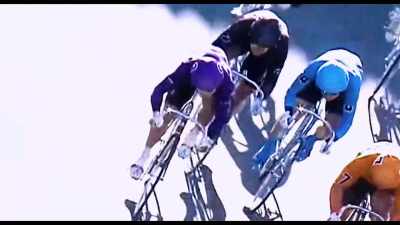 No.5, no 4! No.3 and No.4.
No.3 is sprinting!. - Miss Osaka