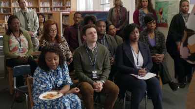 No, a crisis is eating - Abbott Elementary