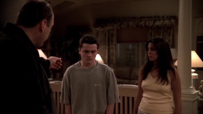 No, A.J. Come here. - The Sopranos