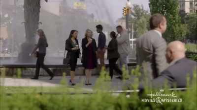 No, actually,
we waited for the car out front - Crossword Mysteries: Abracadaver