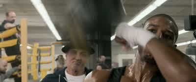 No! Again. I thought you were fast. Come here! Get them legs moving! Little harder, little faster! K - Creed