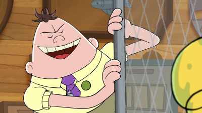 No! And, no!
I'm happy because Moon Zu was right. - The Epic Tales of Captain Underpants