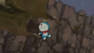 No, they are not here to attack us - Doraemon: Nobita's New Dinosaur