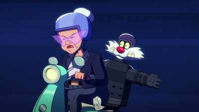 No barricade's stoppin' us!
Check this out! - King Tweety