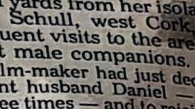 No basis in truth at all, - Sophie: A Murder in West Cork