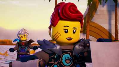 No, me becoming
the boss's new favorite. - LEGO Ninjago: Dragons Rising