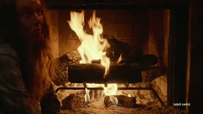 No, bones don't burn. - Adult Swim Yule Log