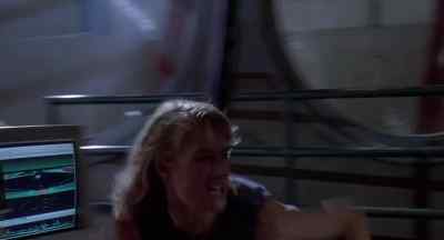 No, boot up
the door locks! - Jurassic Park