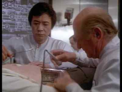 No brain case
injuries, fortunately. - The Questor Tapes