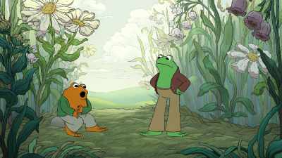 No, my button was white, like these ones.This one is black. - Frog and Toad
