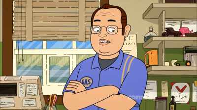 no-cant-be-right-the-devilled-ham-gone-too - Corner Gas Animated