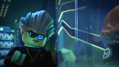 No, he can't be...
You... [scoffs] - LEGO Marvel Avengers: Code Red