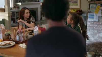 No cereal in the
face. Come on.[overlapping arguing] - The Unicorn