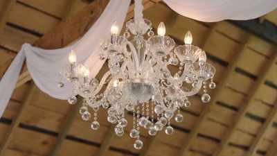 No chandeliers. - Quaint? - Destination Love