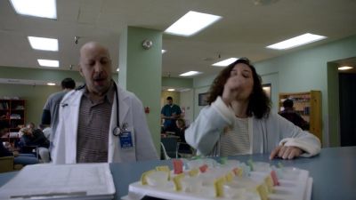 No "cheeking" your meds,
Beth. - Lie to Me