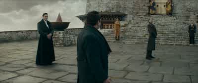 No. - - -Crucio. - No! - Fantastic Beasts: The Secrets of Dumbledore