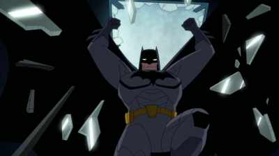 - No! Dad! Help!
- [growls] - Harley Quinn
