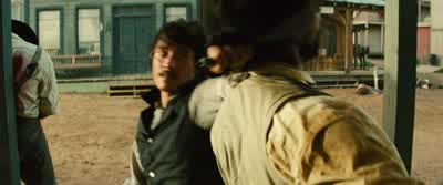 No! Devil, don't shoot. I'm the proprietor. No! - The Magnificent Seven
