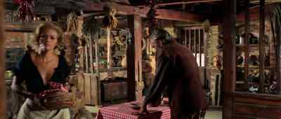 No dialogue, just music again. - Once Upon a Time in the West