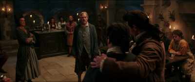 - No, he did not.
- (PEOPLE MURMURING) - Beauty and the Beast