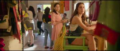 No, he doesn't like me.
He's just weird. - Love Aaj Kal
