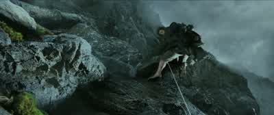 No! Don't look down, Sam! Just keep going! - The Lord of the Rings: The Two Towers