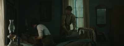No! Don't never elevate
the feet with a chest wound. - Old Henry