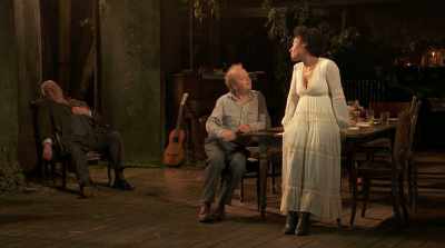 No, and don't pretend
it's because - Uncle Vanya