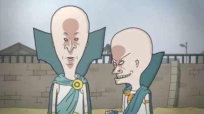 - No.
[dramatic chord] - Beavis and Butt Head Do the Universe