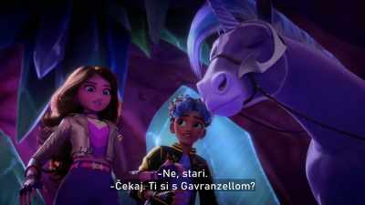 -No, dude. Sh!
-Wait. You're with Ravenzella? - Unicorn Academy