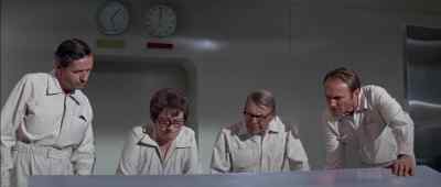 No excretions - The Andromeda Strain