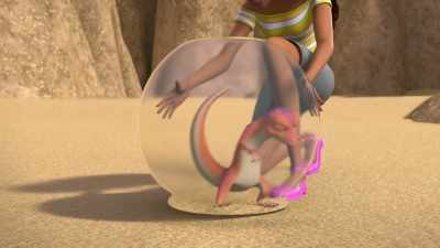 No fair!
She took my powers! - Barbie: A Touch of Magic