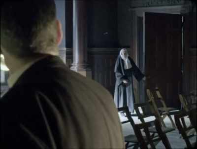 No, Father, all the statues are bleedin'! - The Devil's Doorway