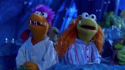 No Fraggle has ever seen this before,
whatever this is. - Fraggle Rock: Back to the Rock