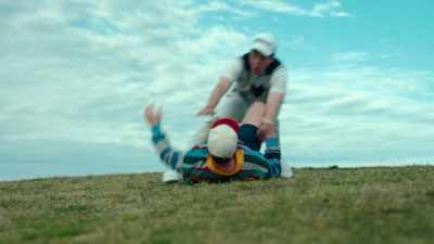 - No! Get off!
- Get off of me! - Totally Completely Fine