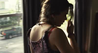 No girls like her at school She is distant and basicallythe only people who want to hang out with herare older boys who want to fuck herOh really And you find that a big surpriseseeing how you let you let her walk out of the houselooking like I like Jodie - Begin Again