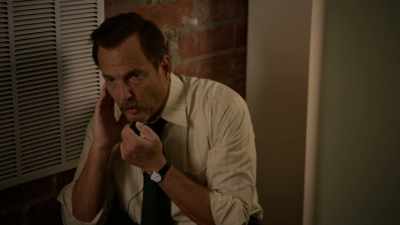 No, that guy got cast in a movie musical. - Murderville