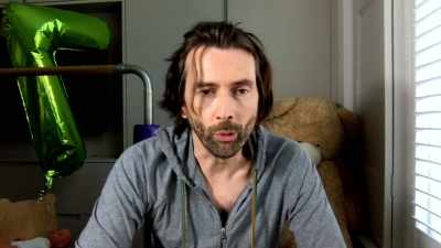 "No, this hair, it's all me." - Staged