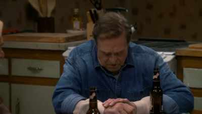 No, that happened - The Conners
