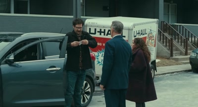 No, we have a parking permit.
Right here. See? - A Man Called Otto