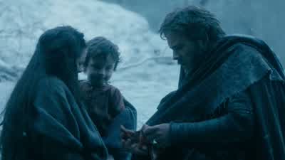 - No, he can't eat that. - Vikings