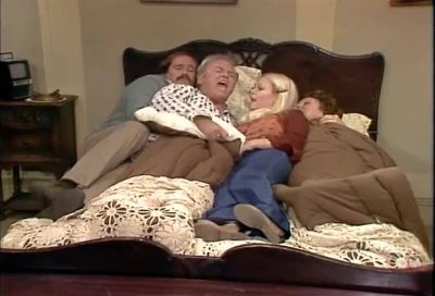 No Here I lay in my bed till death us do part - All in the Family