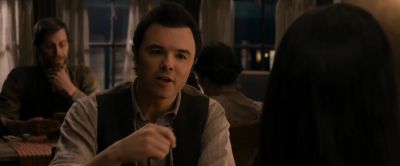 No he's a fucking rail road builder - A Million Ways to Die in the West
