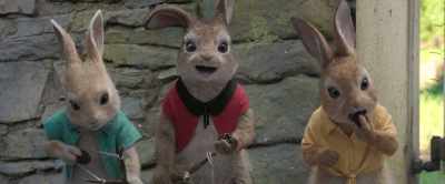 No, but he's allergic to...
Ah! Clever. - Peter Rabbit