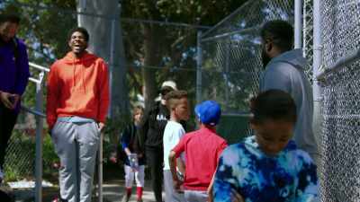 - No, he's not. He's staying on.
- [all laughing] - Destination NBA: A G League Odyssey